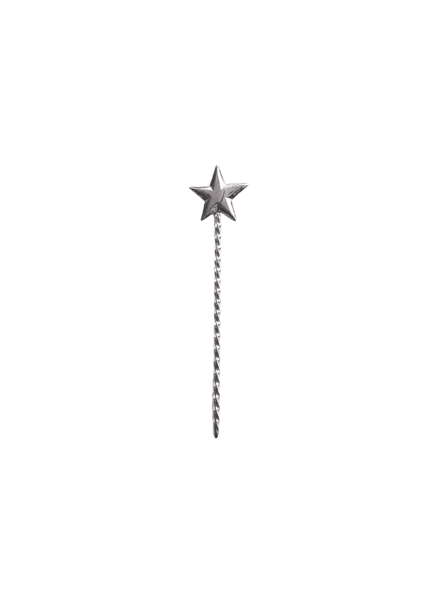 Artisan Hair Stick / Toka-Gümüş Ton