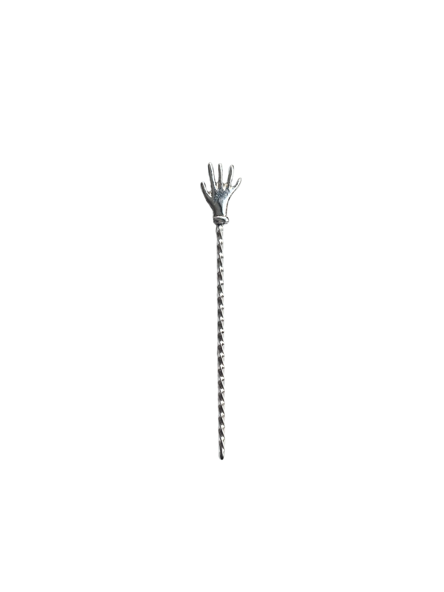 Artisan Hair Stick / Toka-Gümüş Ton