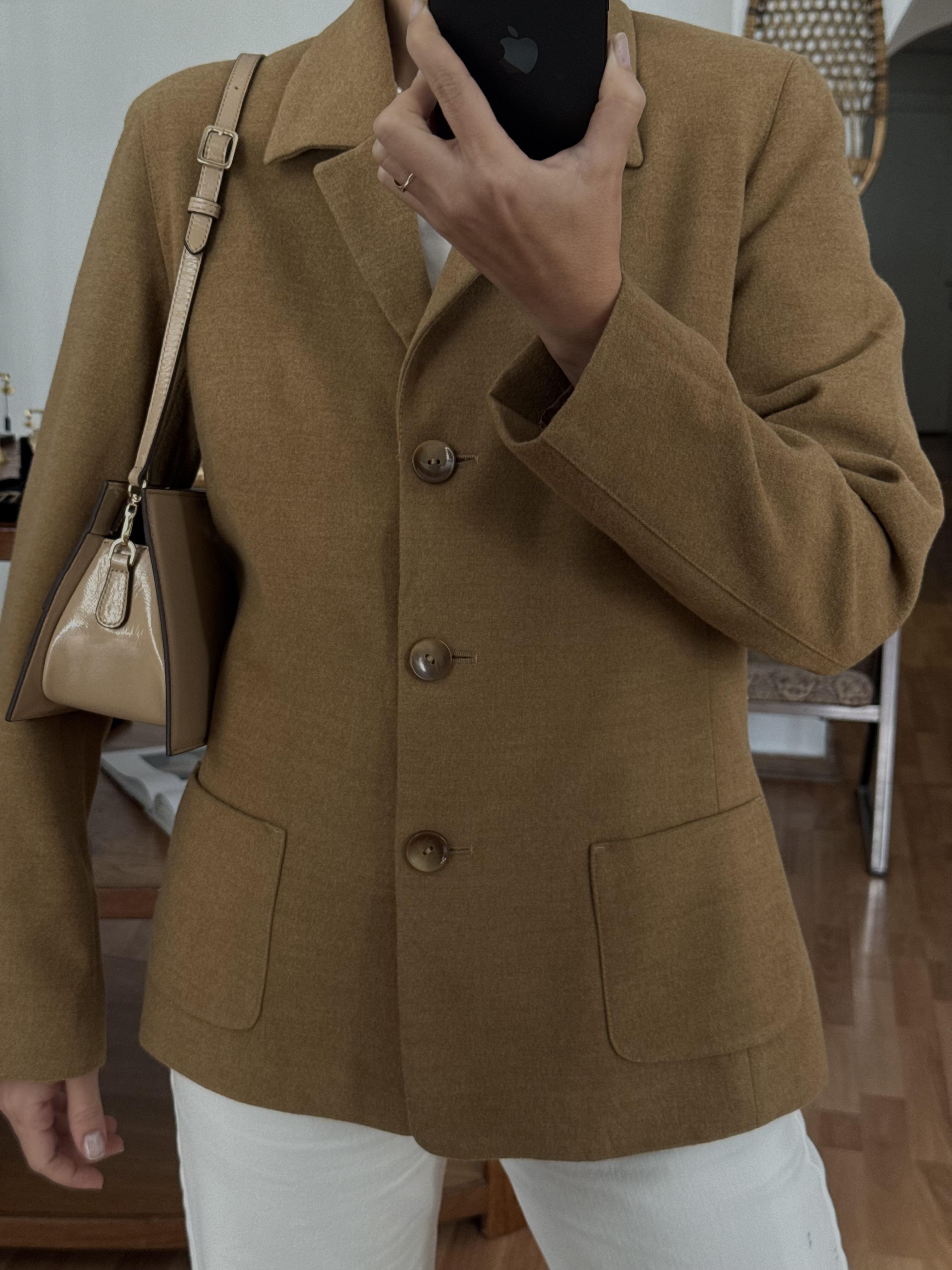 CAMEL RENKLİ BLAZER CEKET