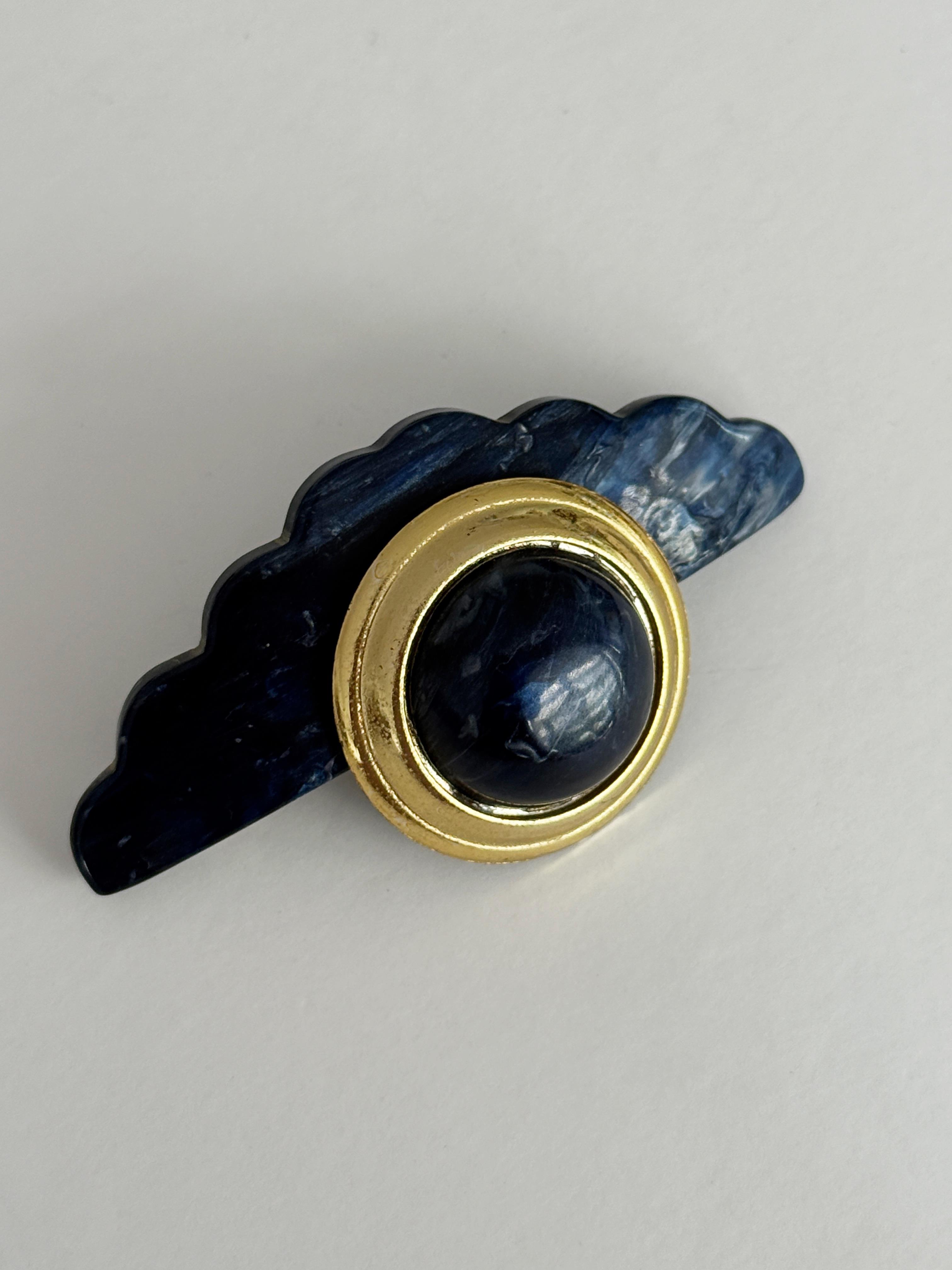 VINTAGE FRENCH BARRETTE SAÇ TOKASI