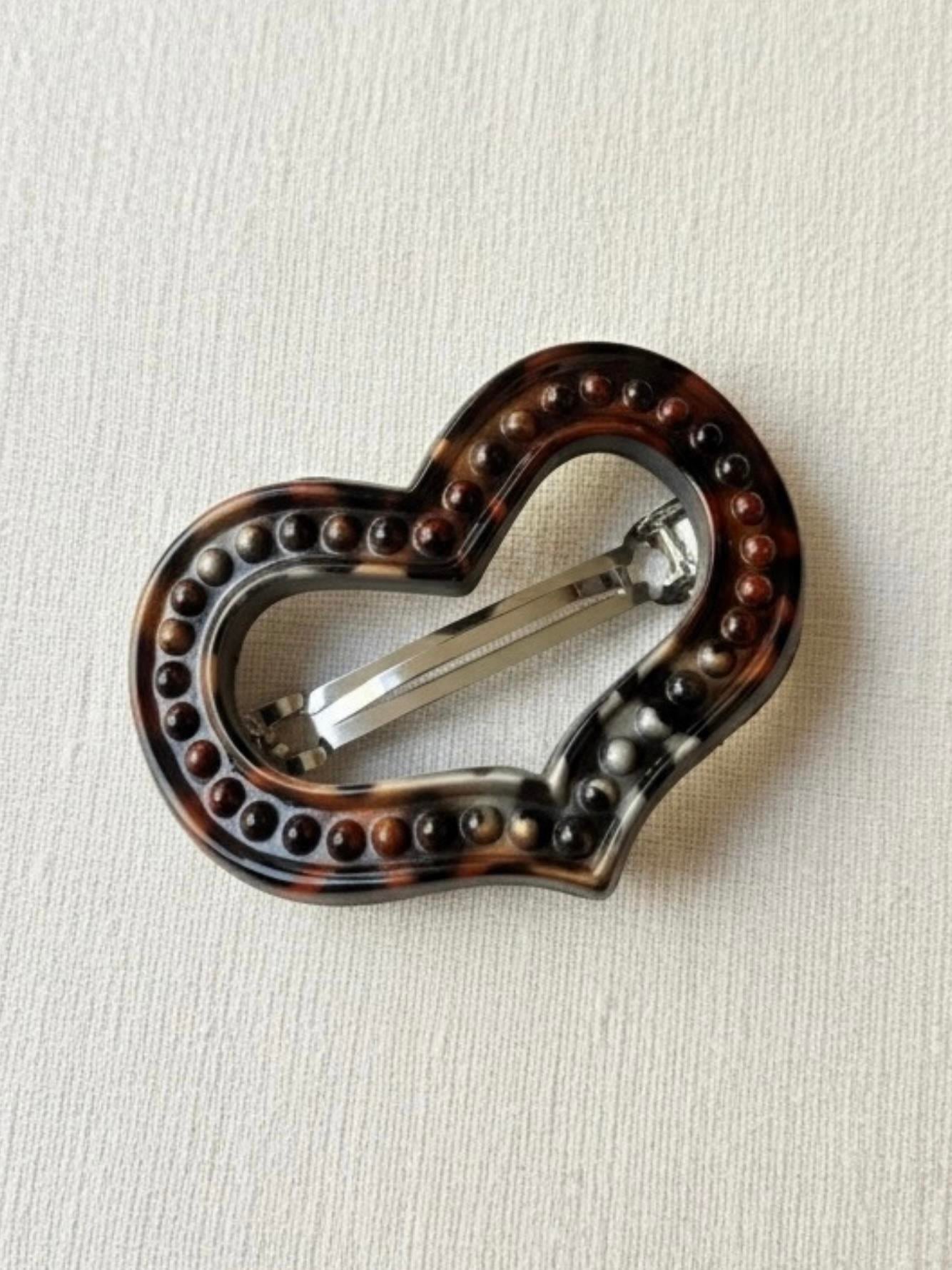 VINTAGE FRENCH BARRETTE SAÇ TOKASI