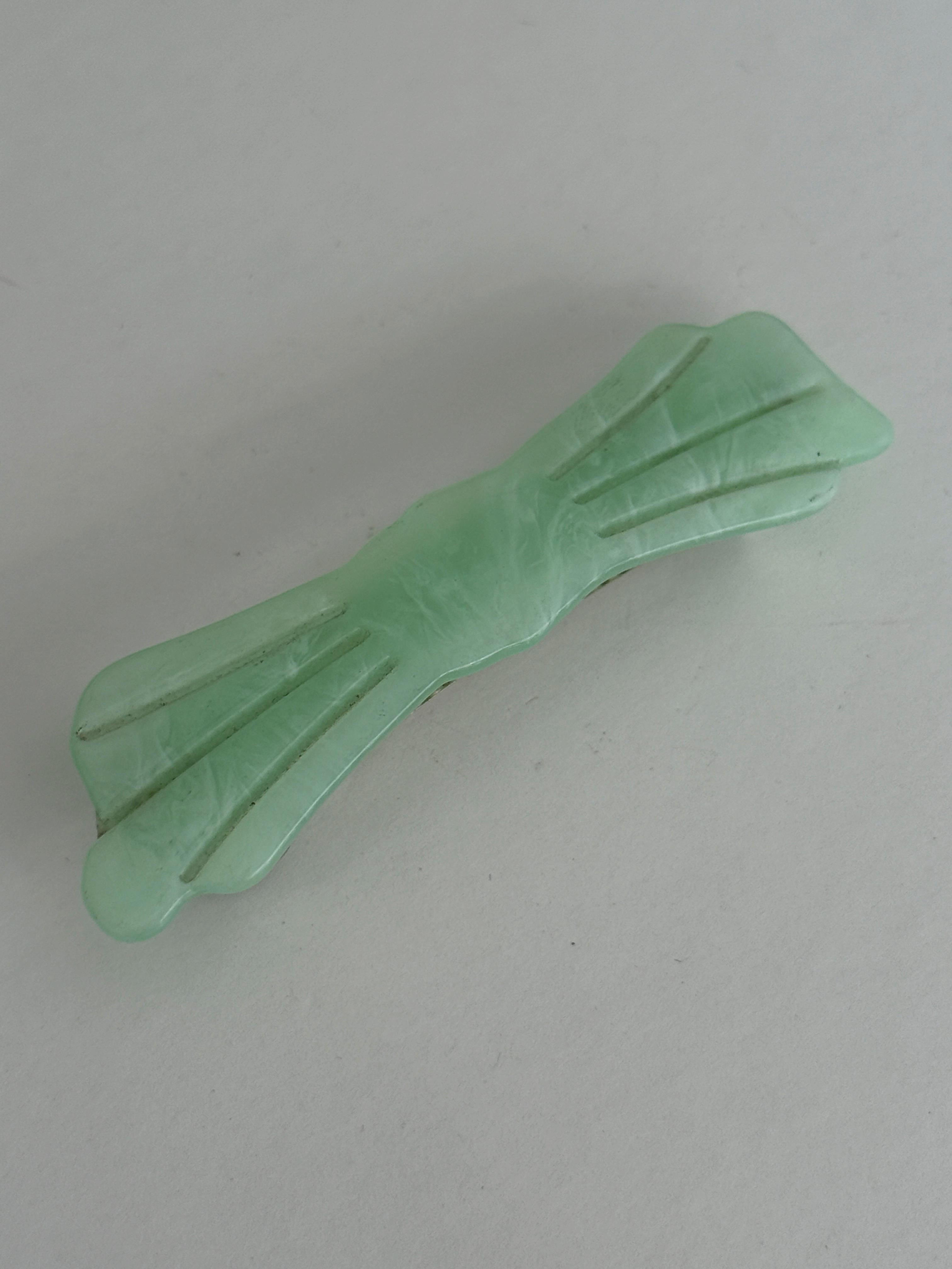 VINTAGE FRENCH BARRETTE SAÇ TOKASI