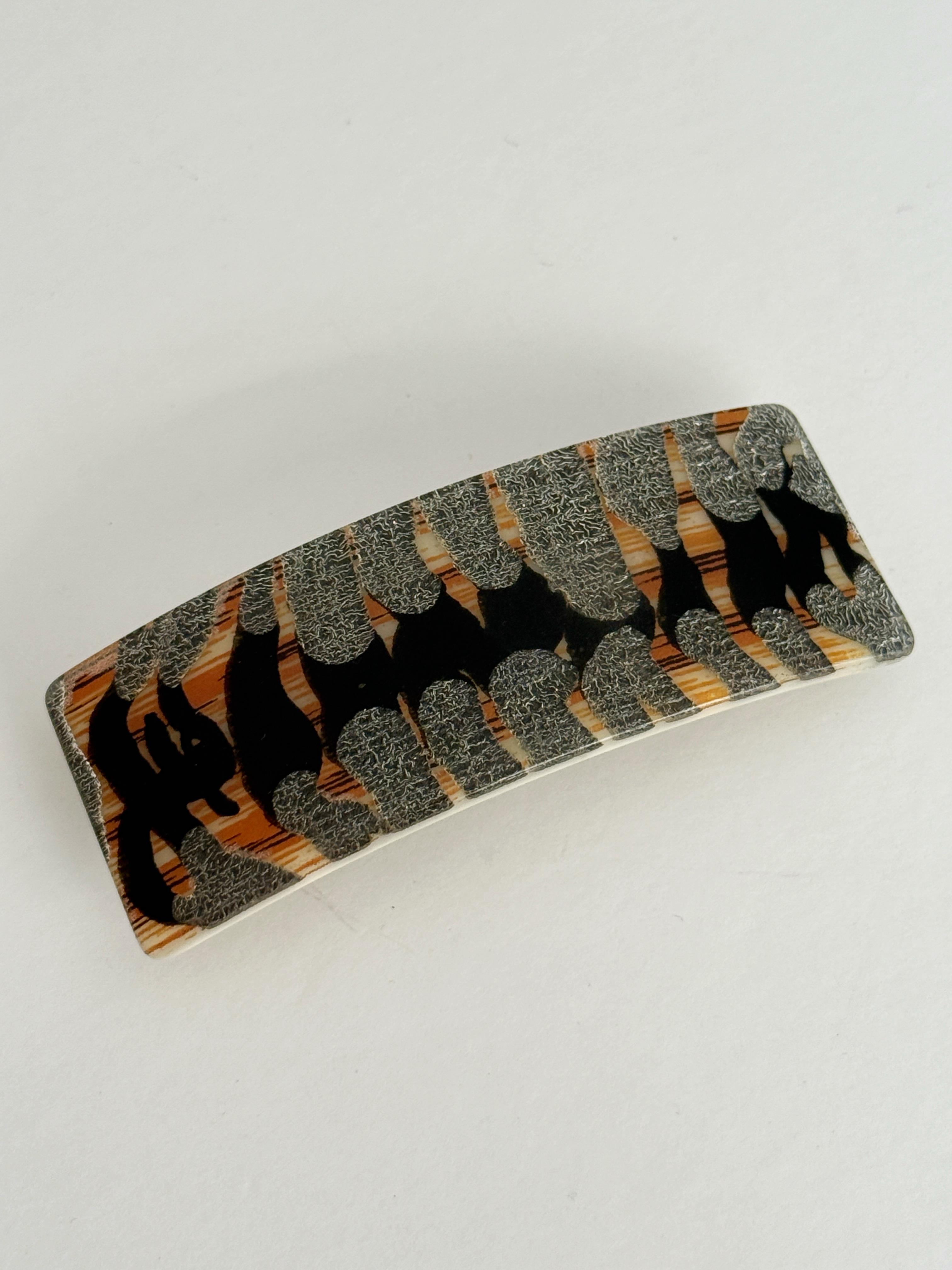 VINTAGE FRENCH BARRETTE SAÇ TOKASI