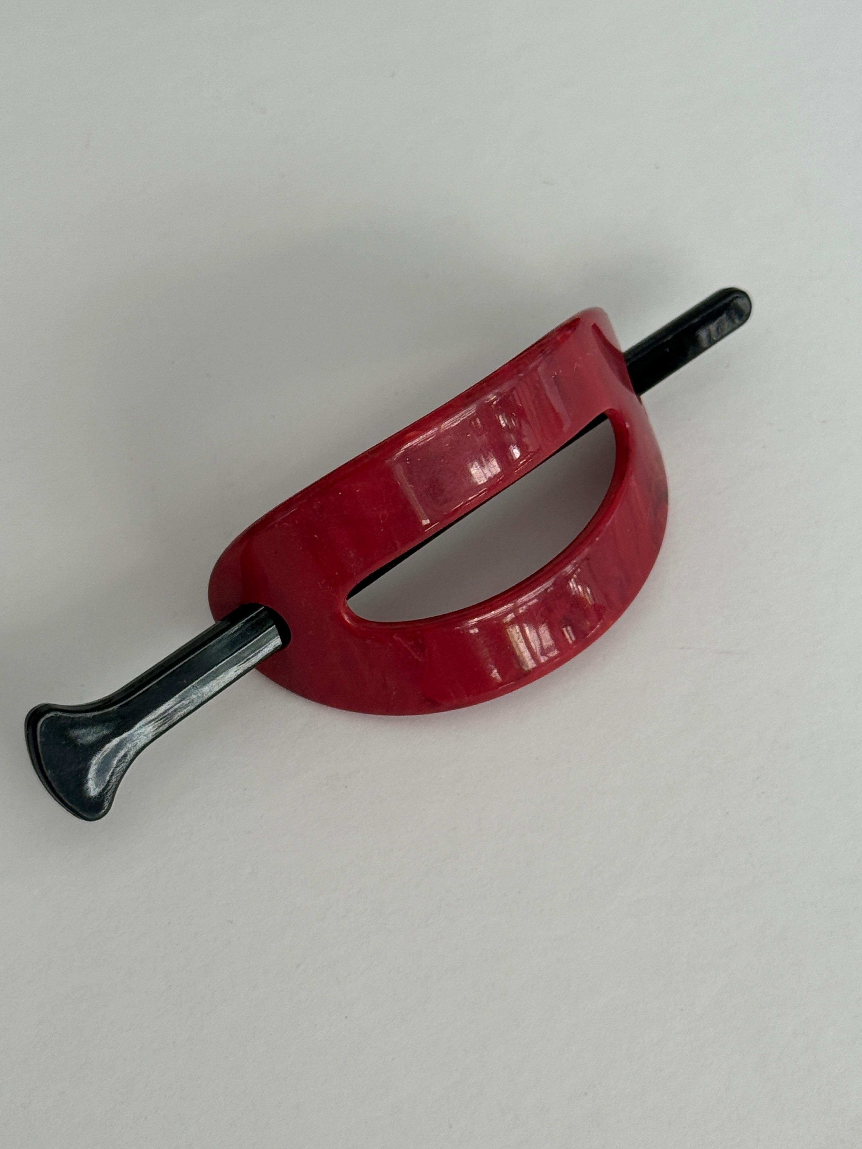 VINTAGE FRENCH BARRETTE SAÇ TOKASI