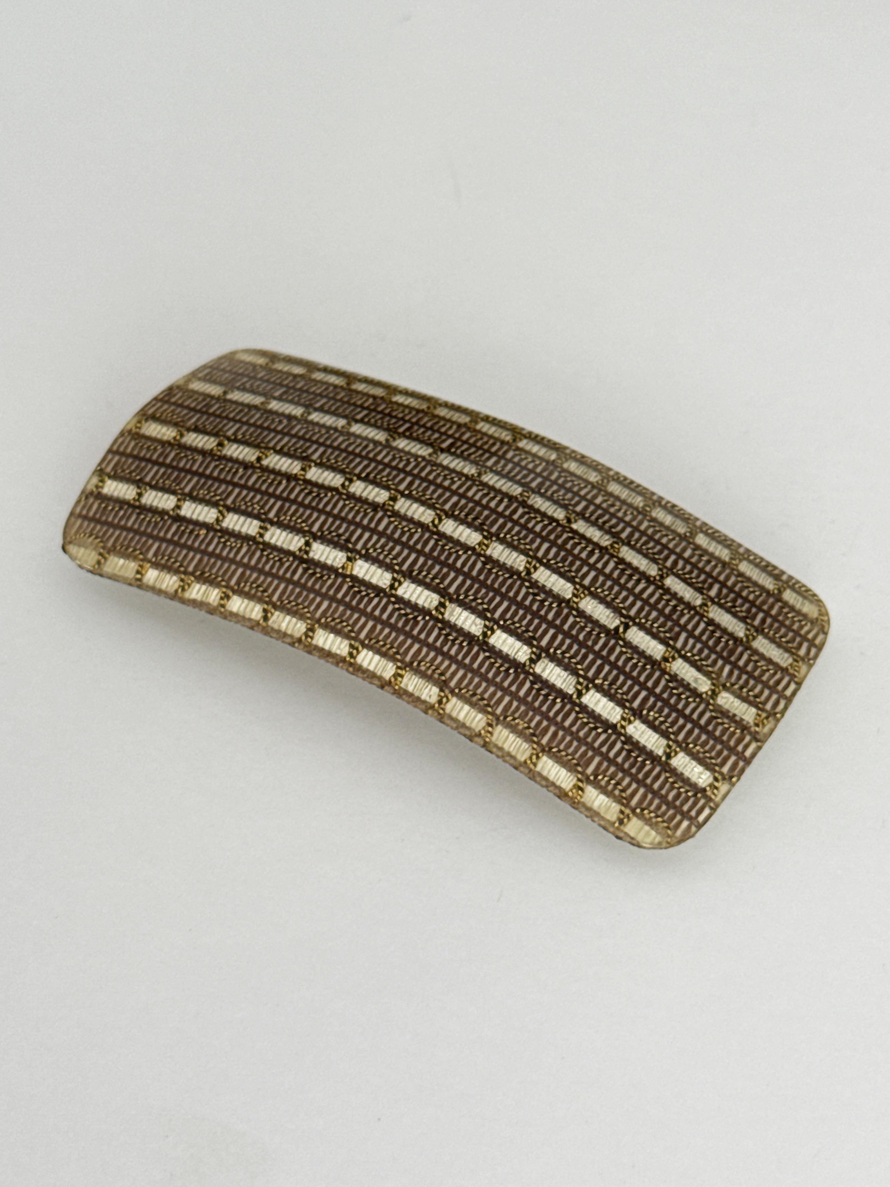 VINTAGE FRENCH BARRETTE SAÇ TOKASI