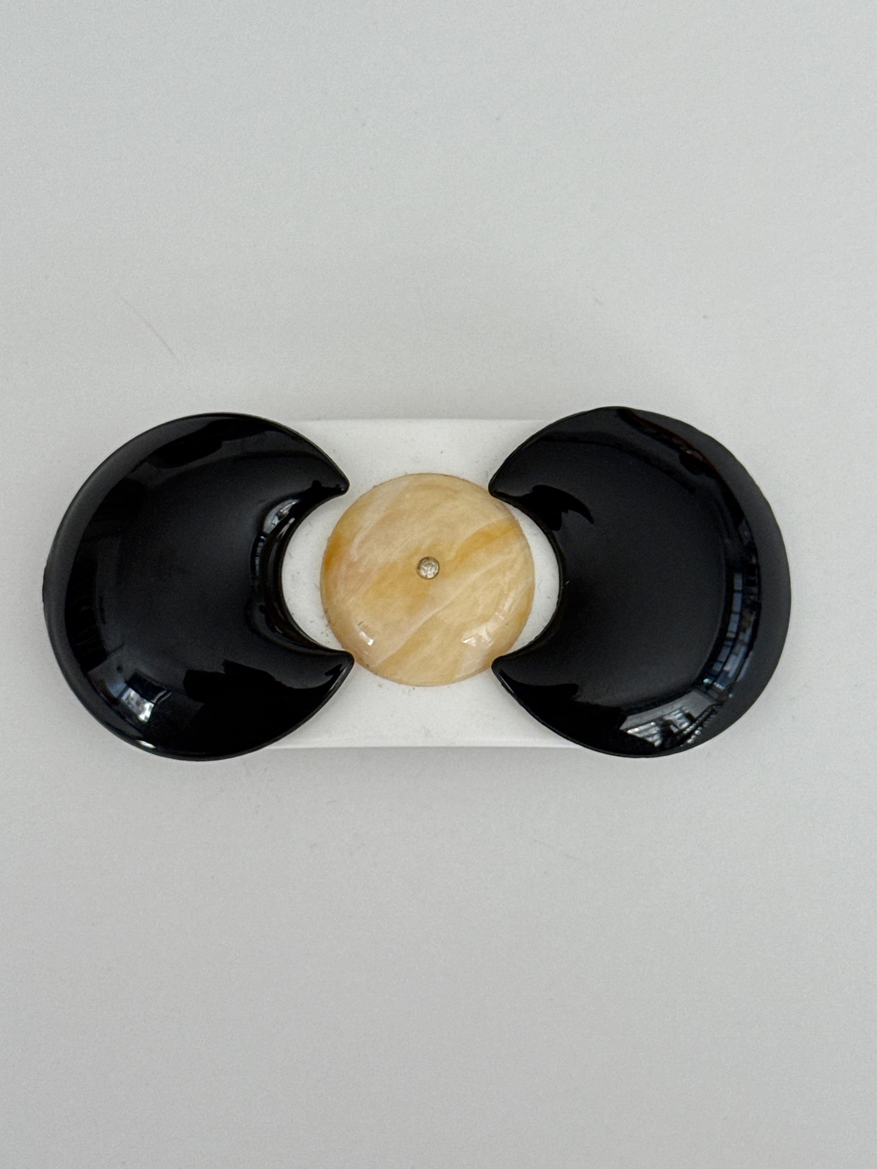 VINTAGE FRENCH BARRETTE SAÇ TOKASI