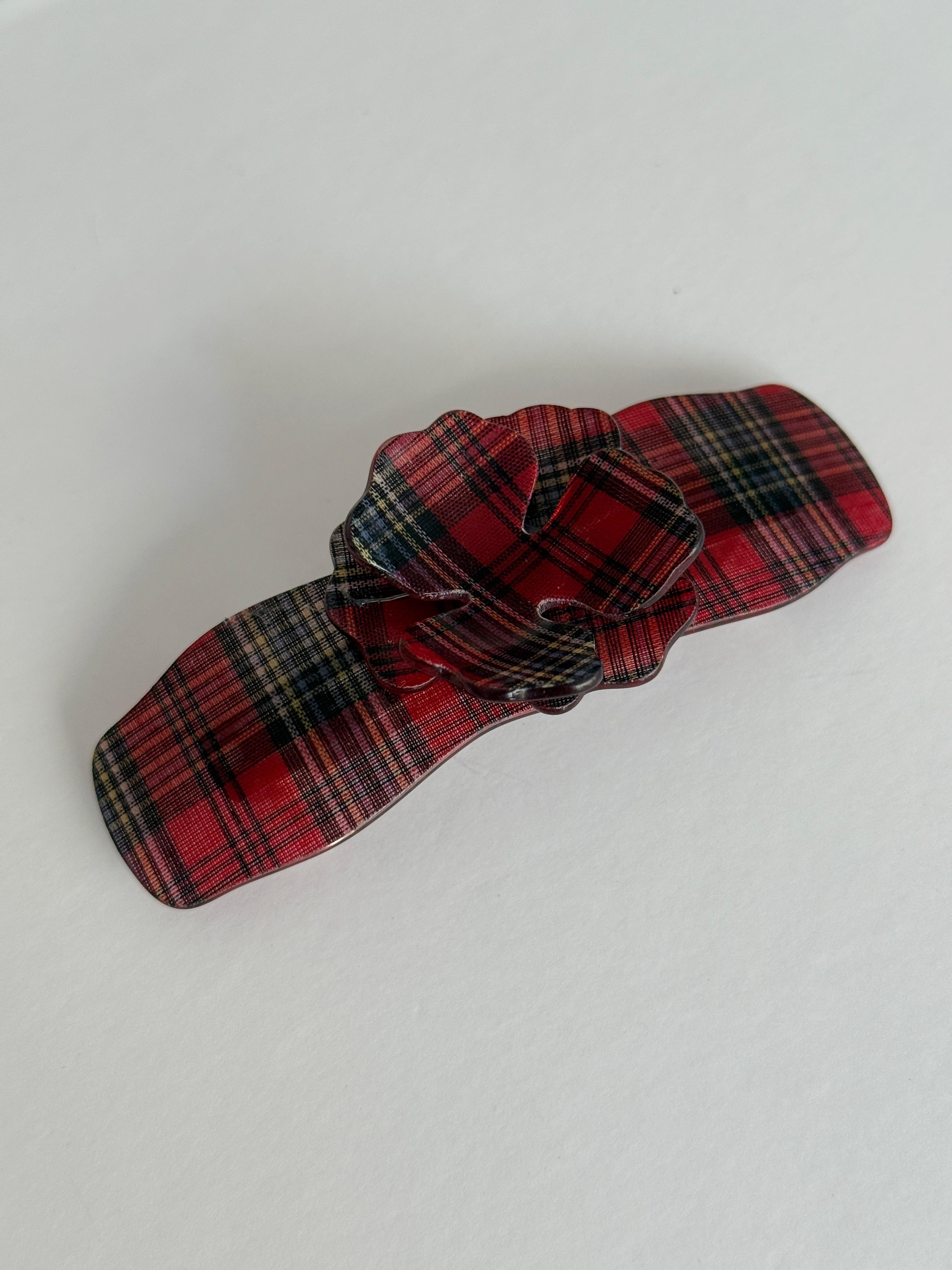 VINTAGE FRENCH BARRETTE SAÇ TOKASI