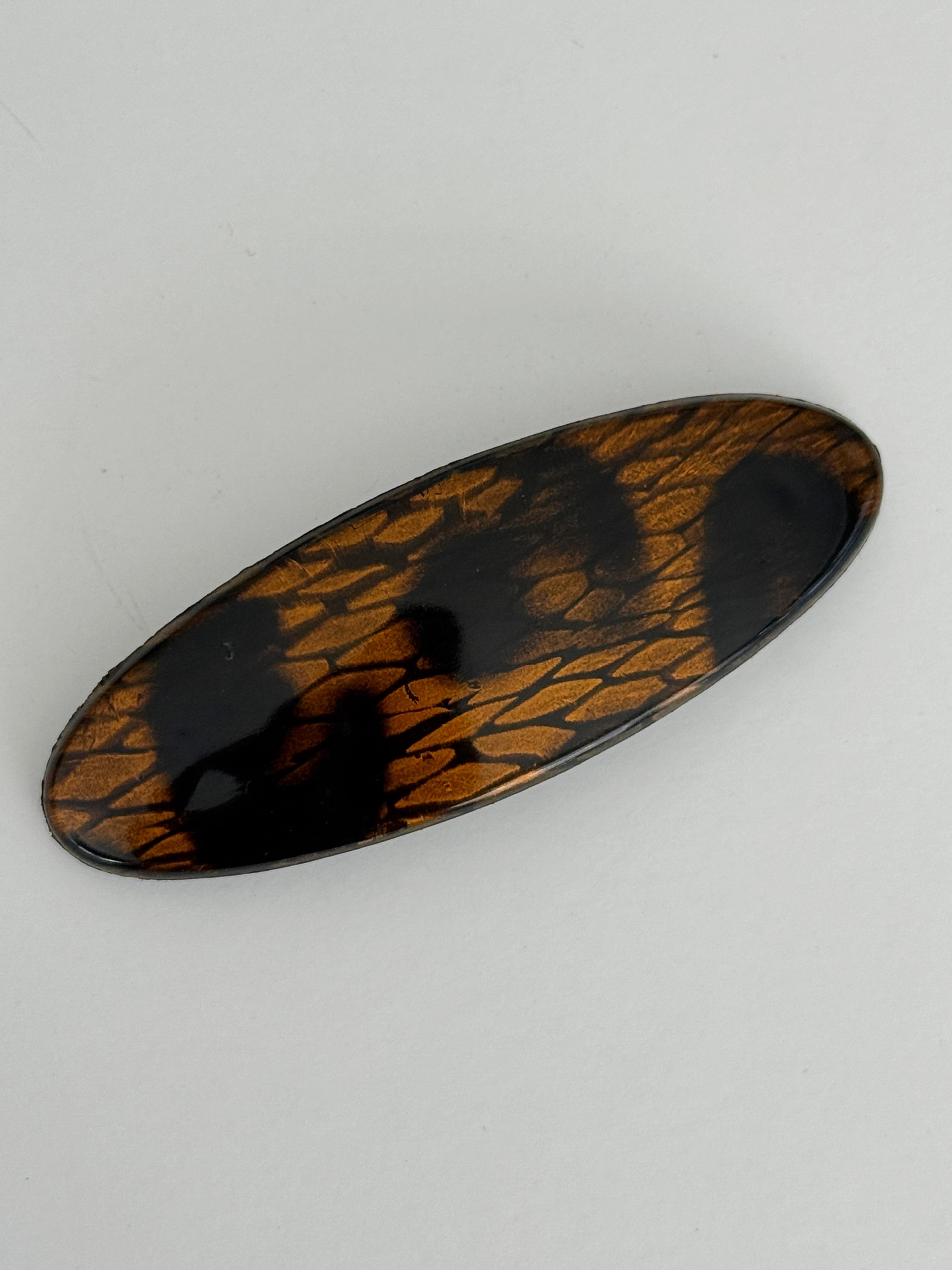 VINTAGE FRENCH BARRETTE SAÇ TOKASI