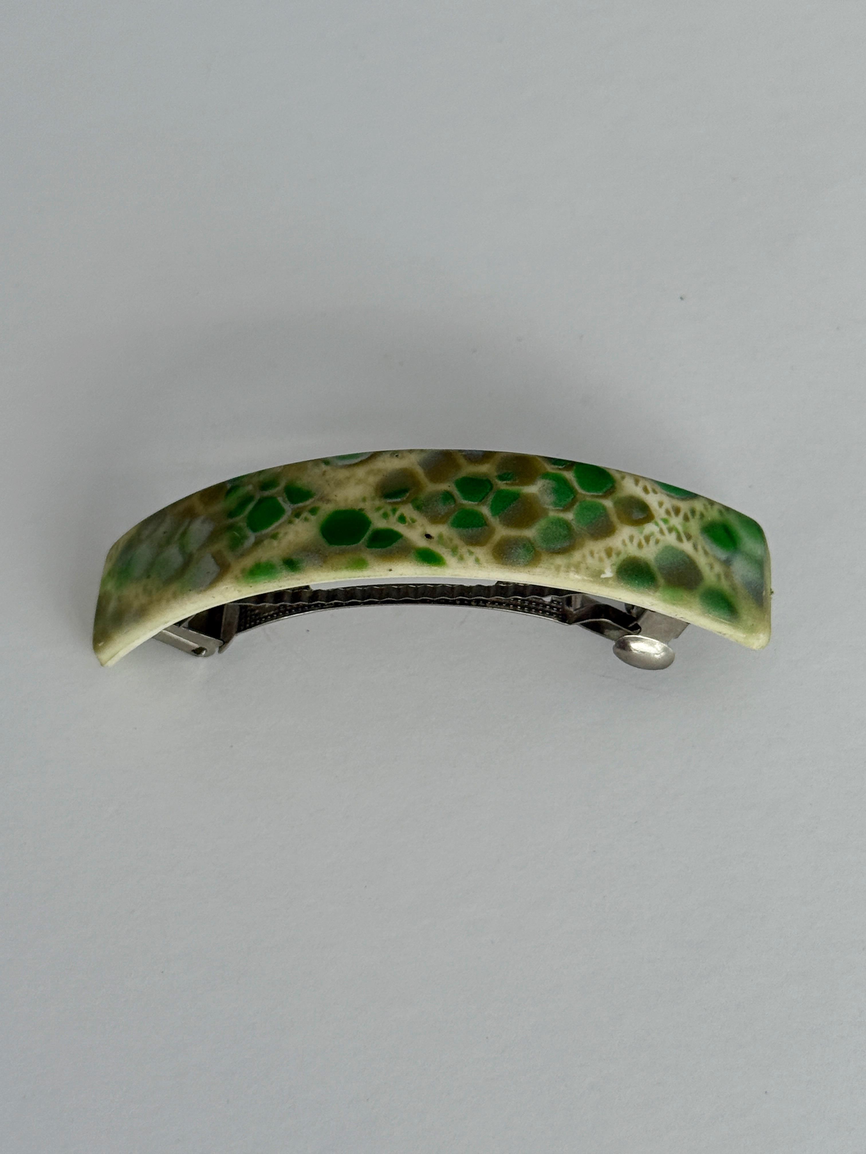 VINTAGE FRENCH BARRETTE SAÇ TOKASI