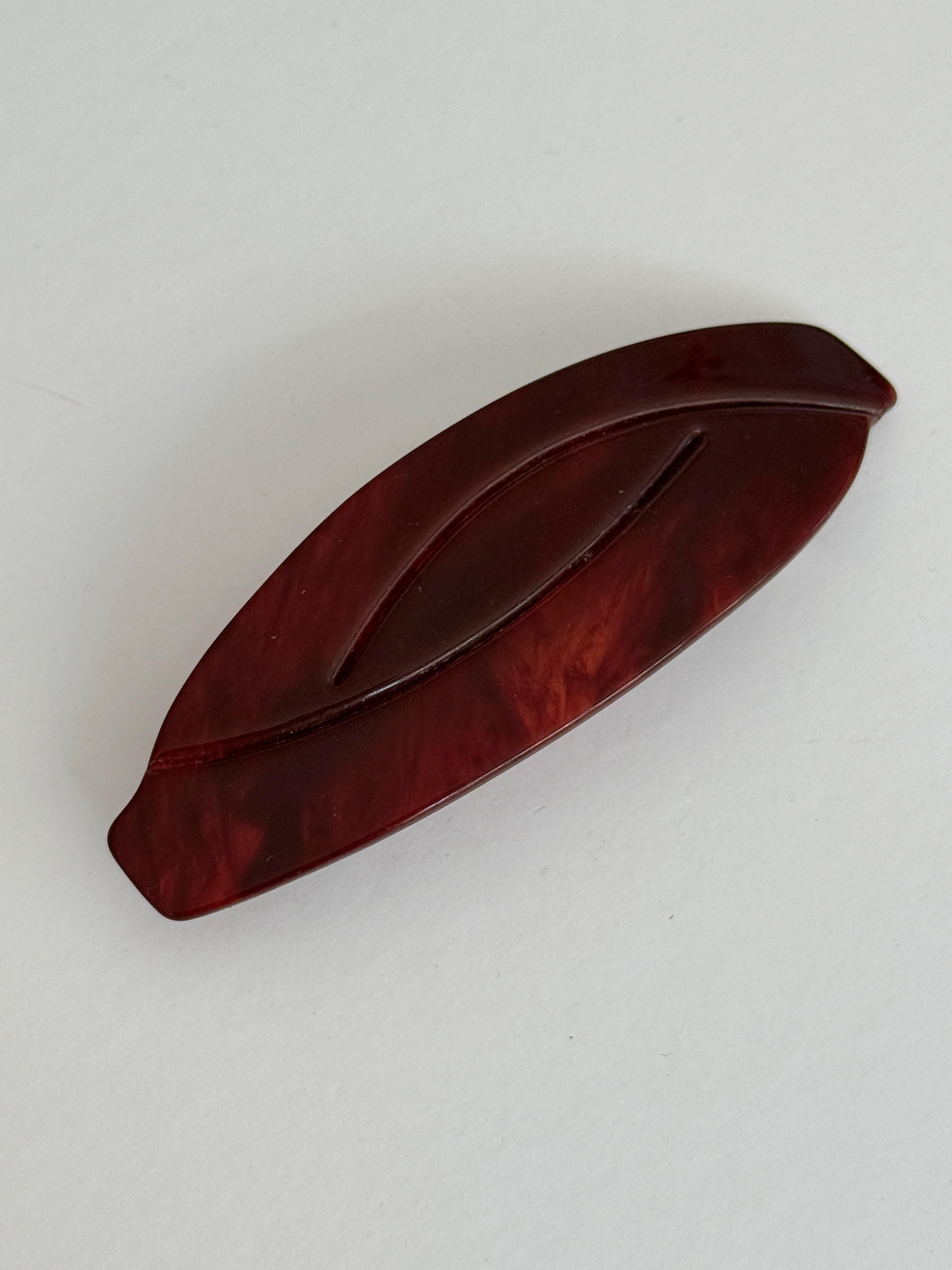 VINTAGE FRENCH BARRETTE SAÇ TOKASI