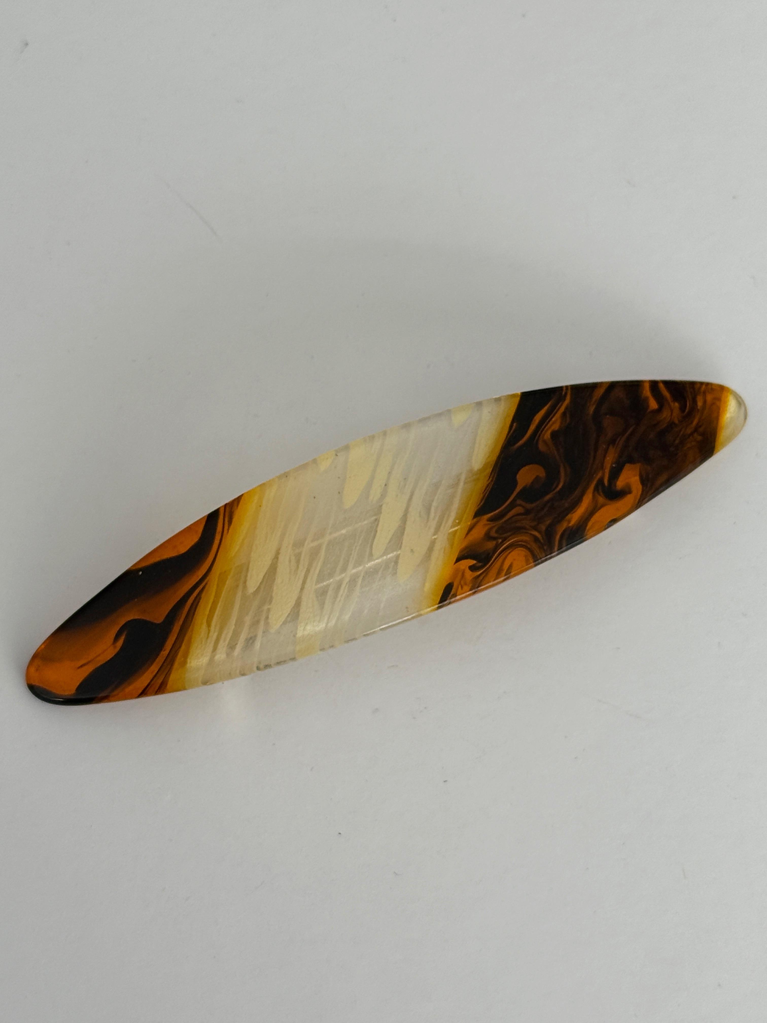 VINTAGE FRENCH BARRETTE SAÇ TOKASI