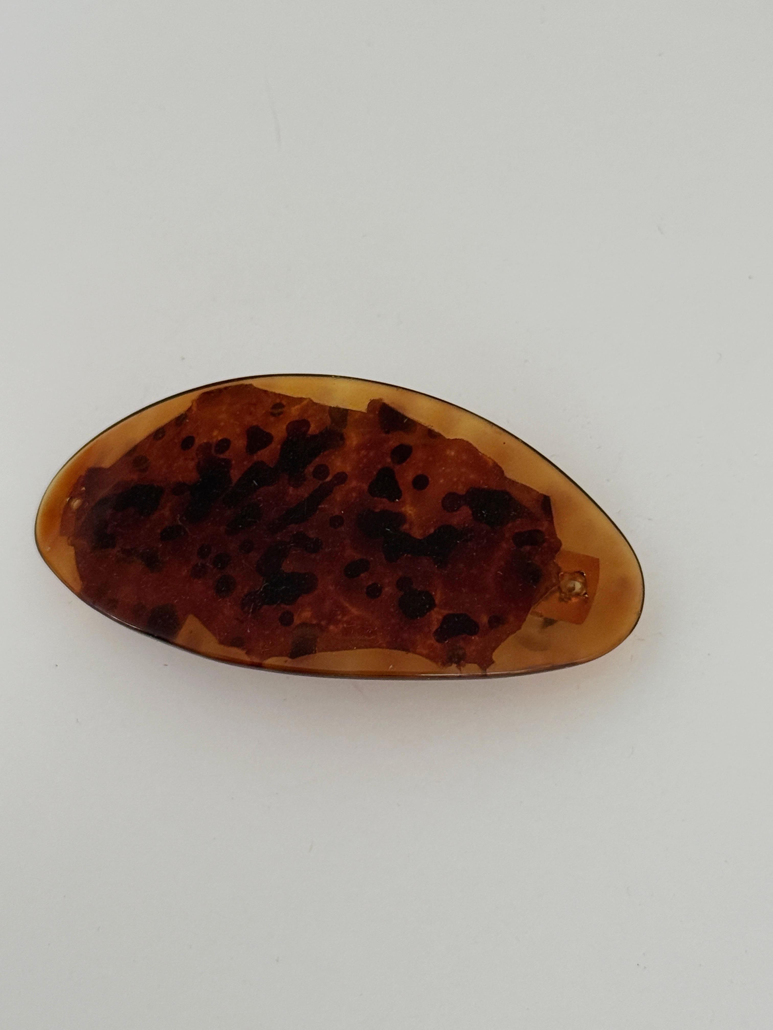 VINTAGE FRENCH BARRETTE SAÇ TOKASI