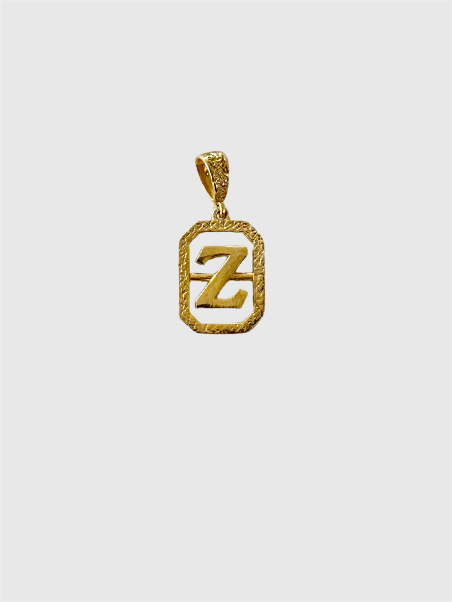 Z Harf Kolye Ucu (925 Silver)