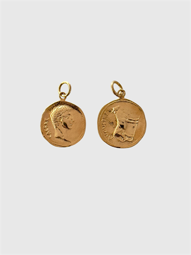 Çift Yönlü Madalyon Kolye Ucu (925 Silver)