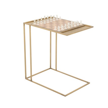 Gambit Side Table Gold