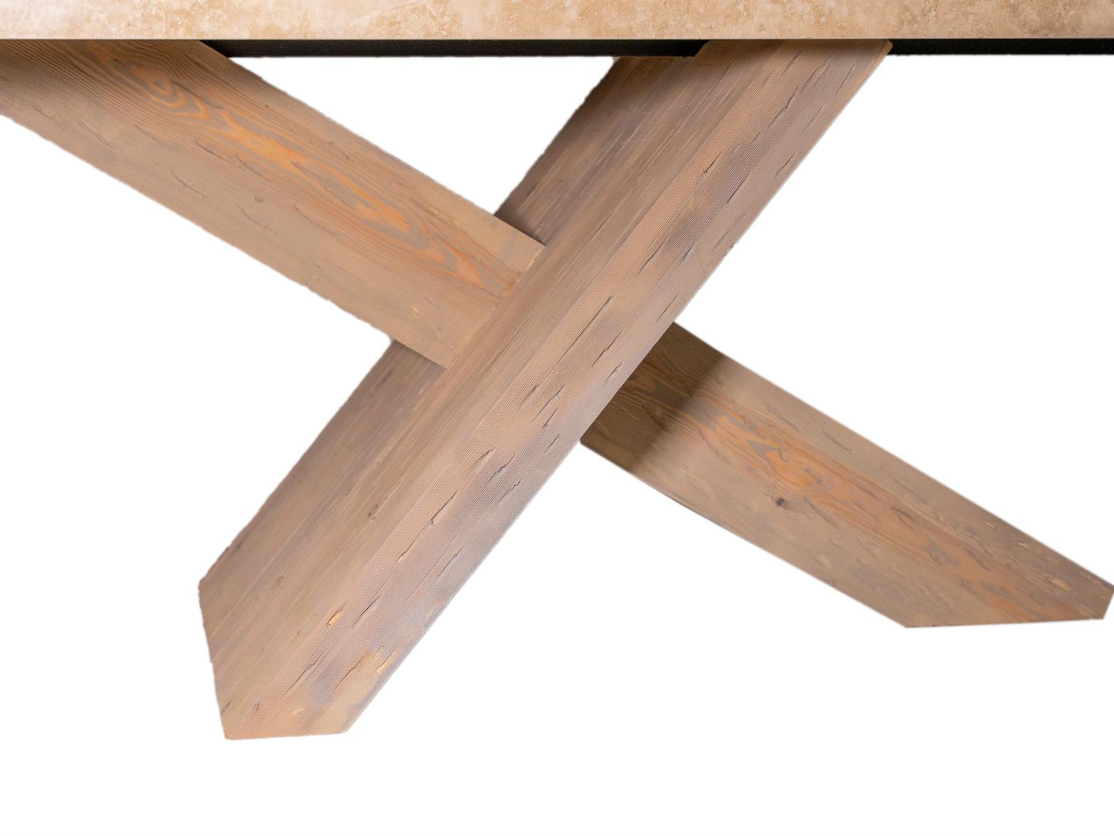 Travertine Table