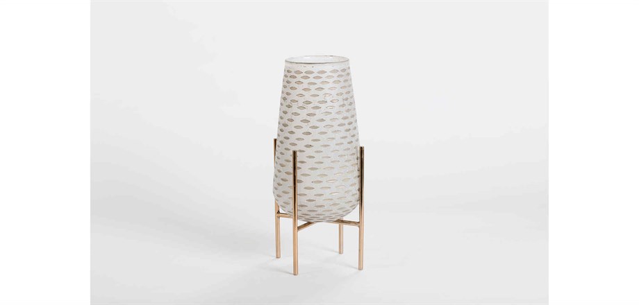 VASE FUNAY L 15X15X35H