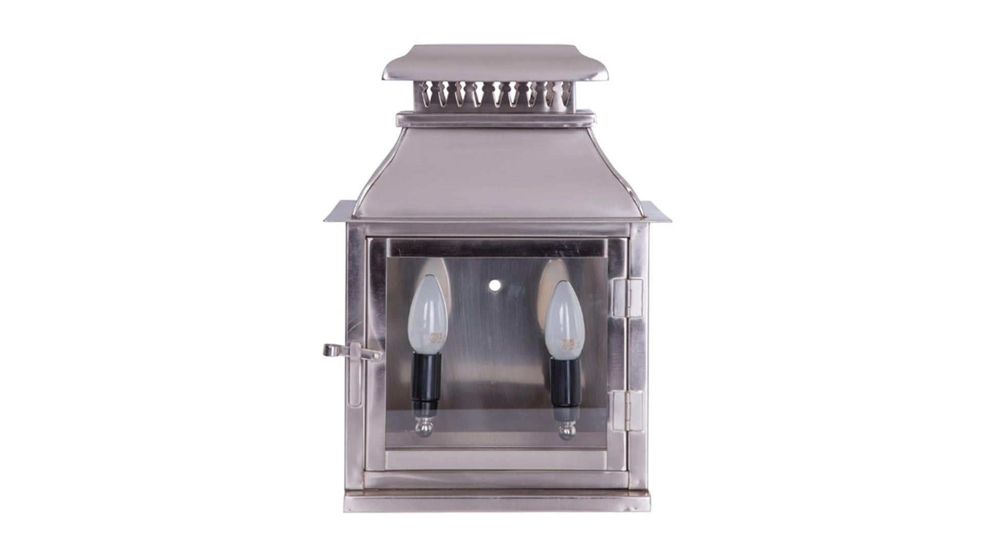 Wall Lamp Lantern Nıckel