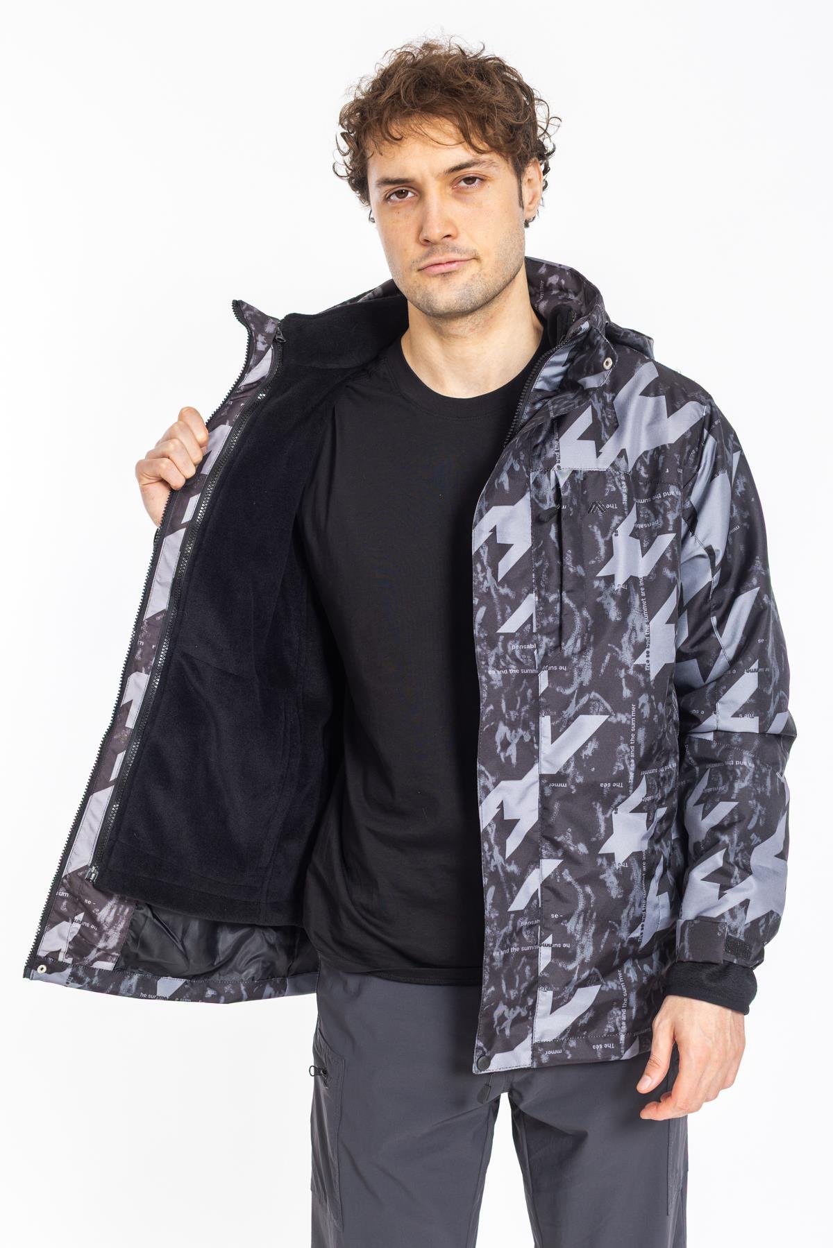 AKN 144 HUNTER 3 IN 1 MONT GRİ-SİYAH