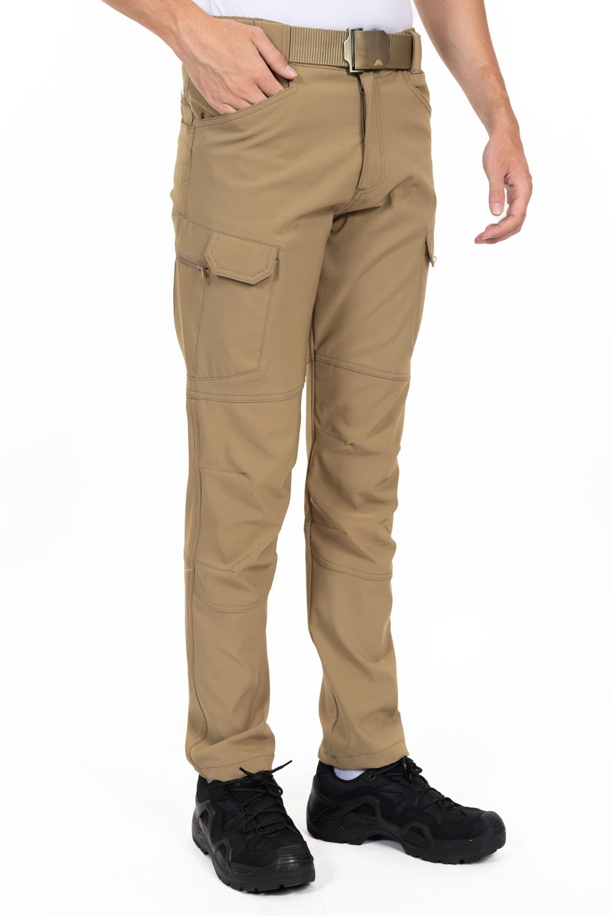 AKN 512 Taktik/Outdoor Bej Likralı Pantolon