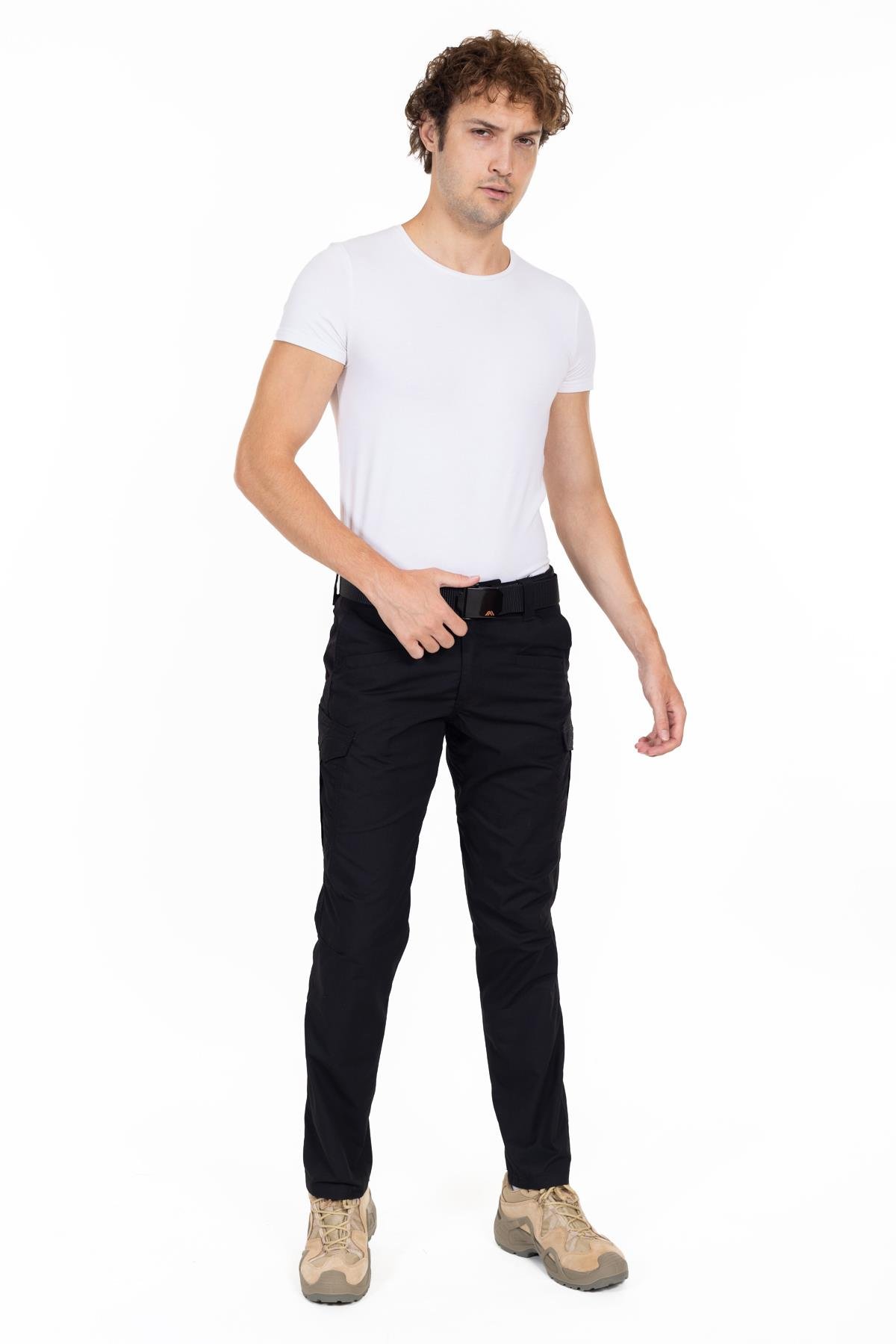 AKN 516 TAKTİK/OUTDOOR RIPSTOP SİYAH PANTOLON