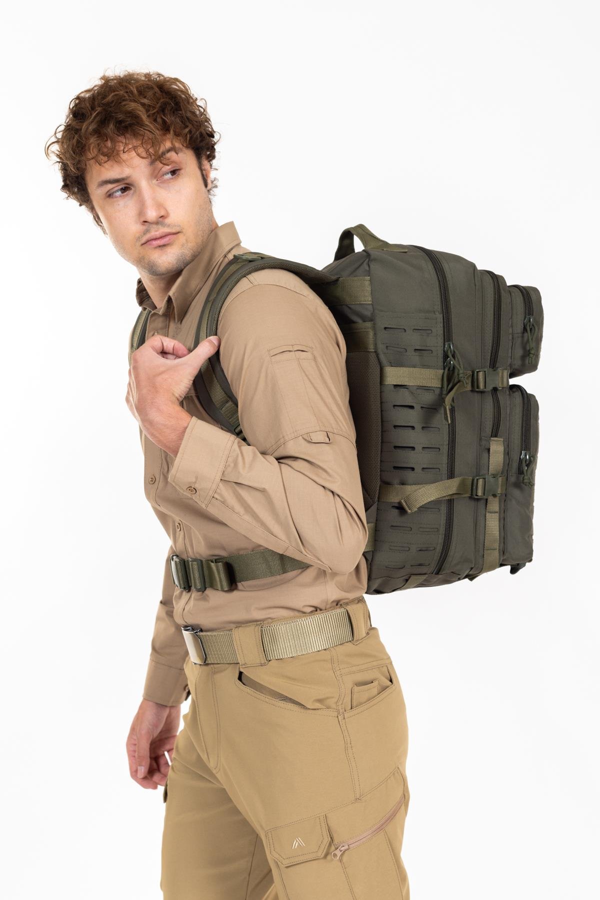 AKN 45 LT. TAKTİK SIRT ÇANTASI-HAKİ