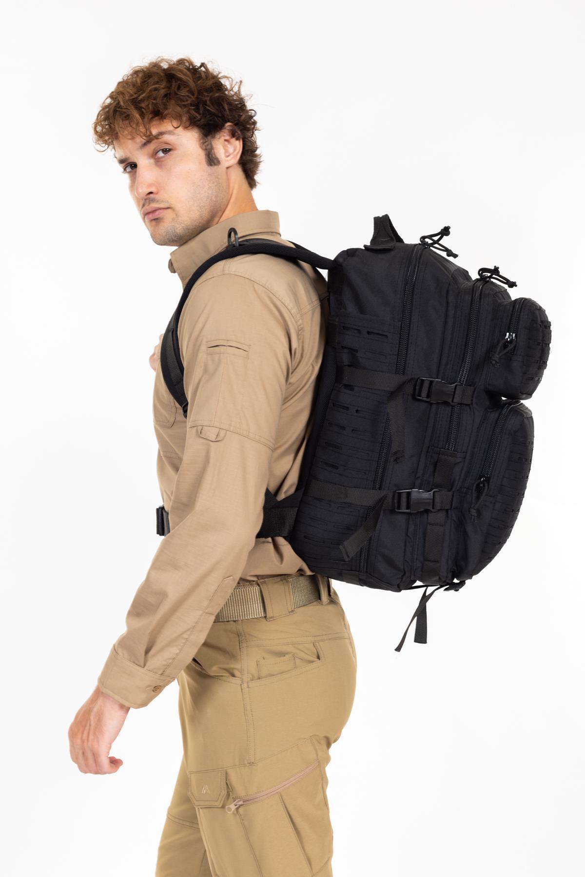 AKN 45 LT. TAKTİK SIRT ÇANTASI-SİYAH