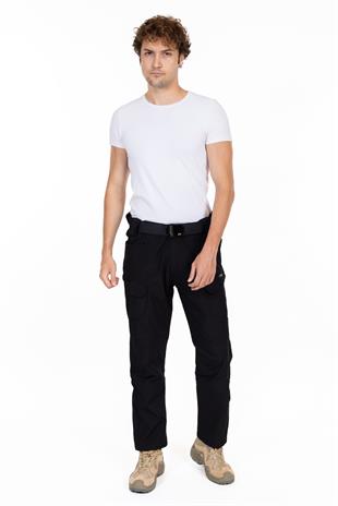 AKN 162 Softshell Kışlık Taktik/Outdoor Pantolon-Siyah