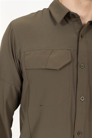 AKN 225 LİKRALI PREMİUM TAKTİK GÖMLEK-HAKİ