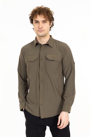 AKN 225 LİKRALI PREMİUM TAKTİK GÖMLEK-HAKİ