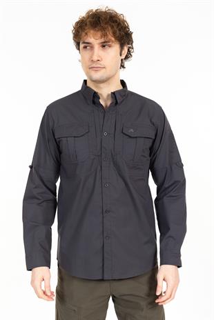 AKN 311 Taktik/Outdoor Antrasit Ripstop Gömlek