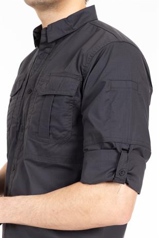 AKN 311 Taktik/Outdoor Antrasit Ripstop Gömlek
