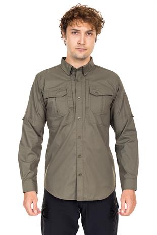 AKN 311 Taktik/Outdoor Haki Ripstop Gömlek