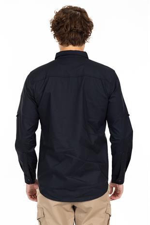 AKN 311 Taktik/Outdoor Siyah Ripstop Gömlek