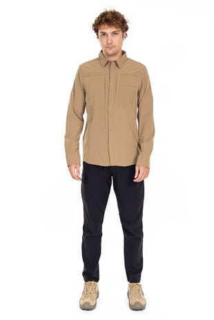 AKN 312 Taktik/Outdoor Bej Likralı Gömlek