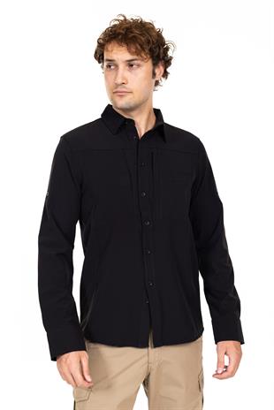 AKN 312 Taktik/Outdoor Siyah Gömlek