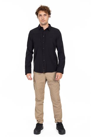 AKN 312 Taktik/Outdoor Siyah Gömlek