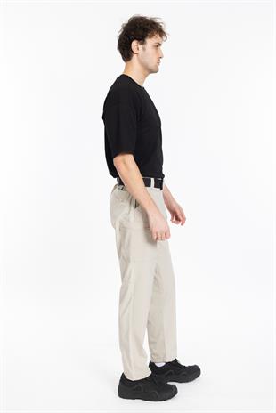 AKN 401 LİKRALI RELAX TAKTİK PANTOLON TAŞ BEYAZ
