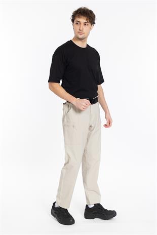 AKN 401 LİKRALI RELAX TAKTİK PANTOLON TAŞ BEYAZ