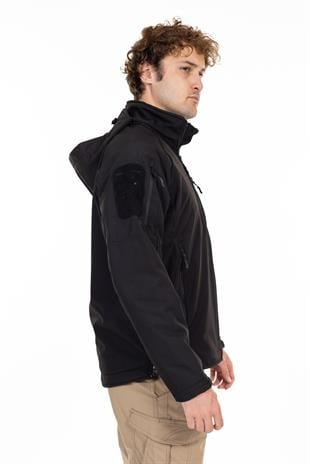 AKN 451 DOUBLE SOFTSHELL TAKTİK MONT SİYAH