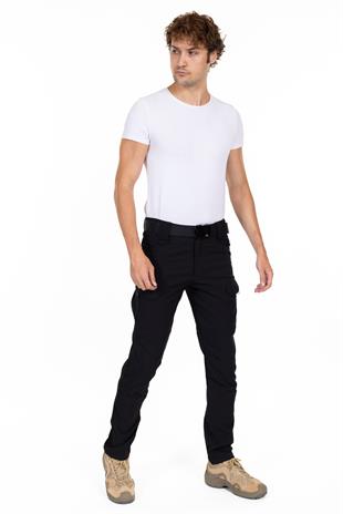 AKN 512 Taktik/Outdoor Siyah Likralı Pantolon