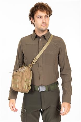 AKN SİLAH TAŞIMA ÇANTASI-BEJ-KARE