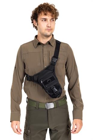 AKN SİLAH TAŞIMA ÇANTASI-SİYAH-ÜÇGEN