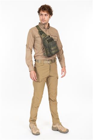 AKN SİLAH TAŞIMA ÇANTASI-HAKİ-KARE