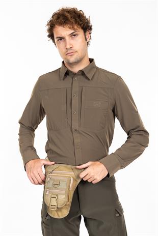 AKN SİLAH TAŞIMA ÇANTASI-BEJ-ÜÇGEN