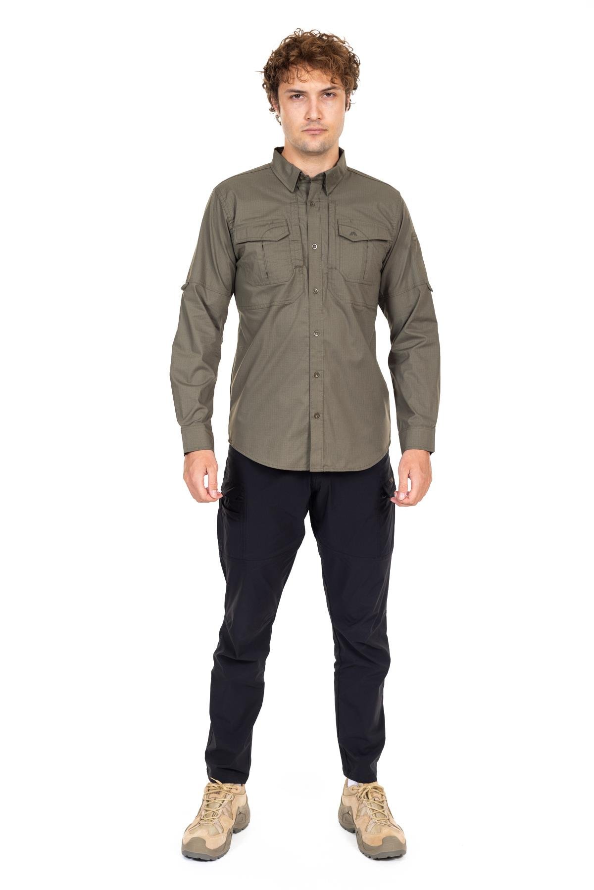 AKN 311 Taktik/Outdoor Haki Gömlek.