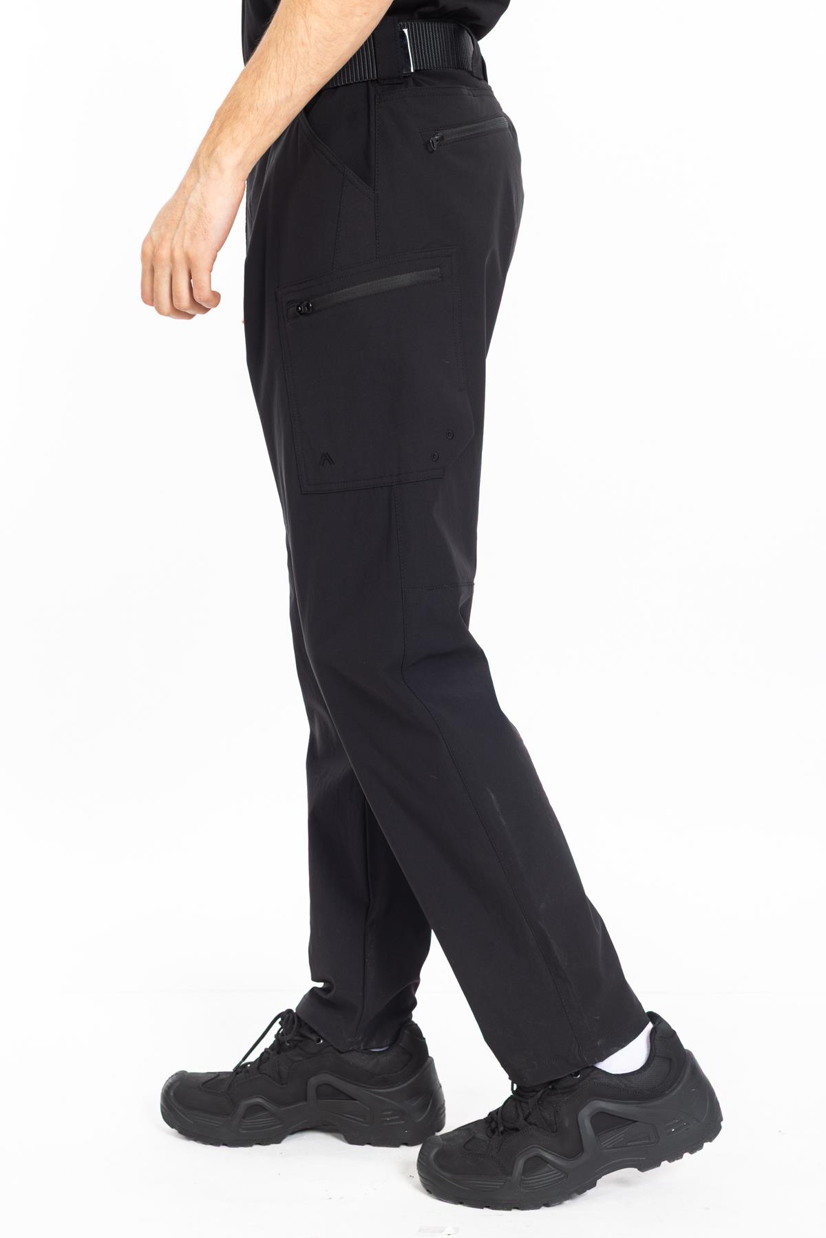 AKN 401 LİKRALI RELAX TAKTİK PANTOLON SİYAH