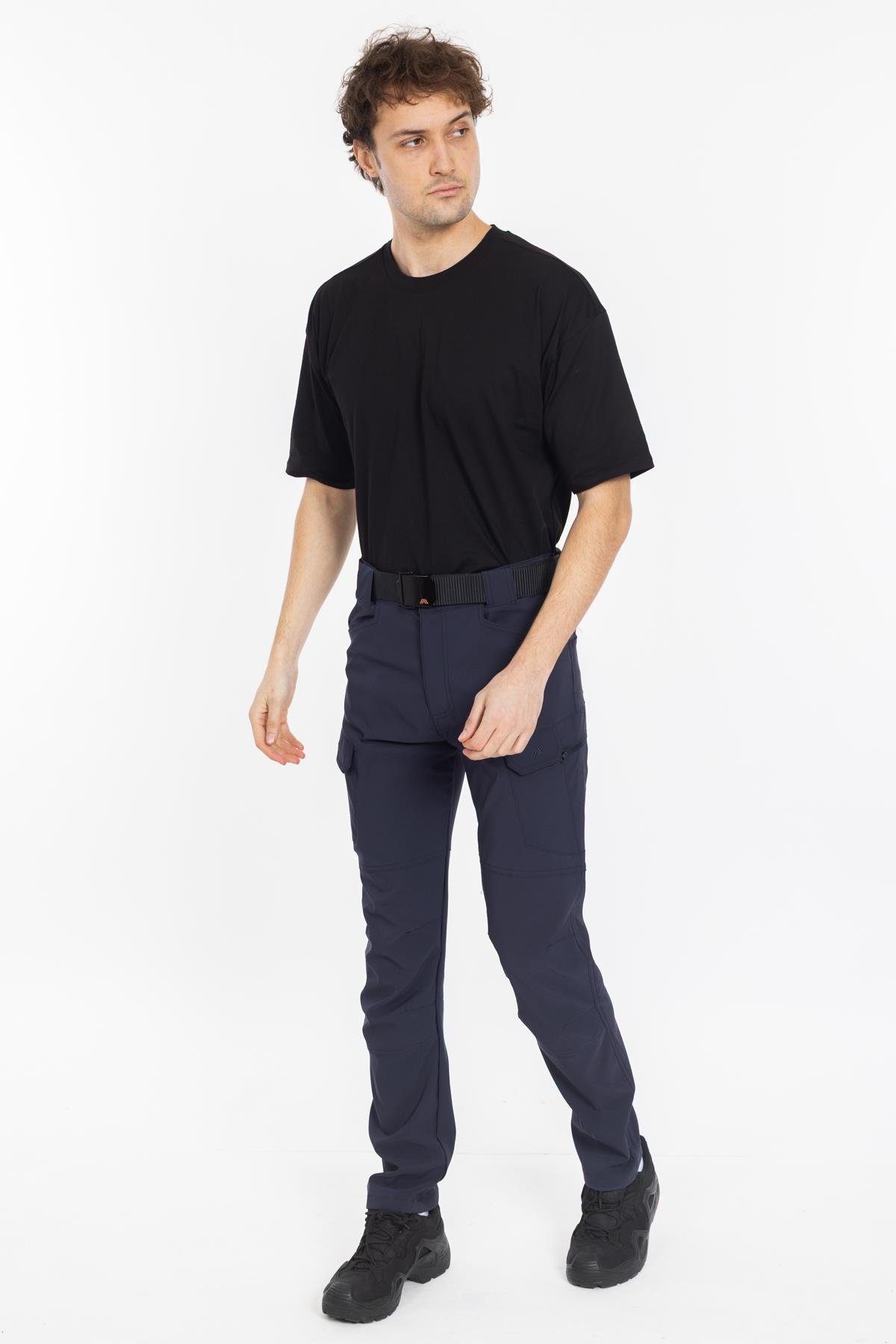 AKN 512 Taktik/Outdoor Lacivert Likralı Pantolon