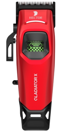 Gladıator X kırmızı saç kesme makinası