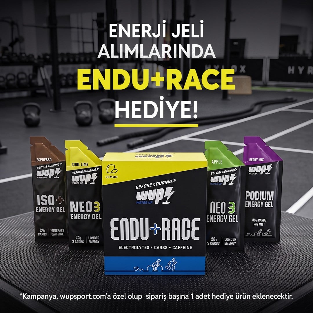 WUP ISO+ Enerji Jeli, Kafein ve Elektrolit, Espresso, 15 Saşe 45 gr